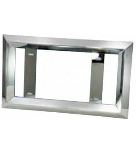 Amazon | 27046 汎用 24V アクリル ステンレス ナンバー フレーム 大型